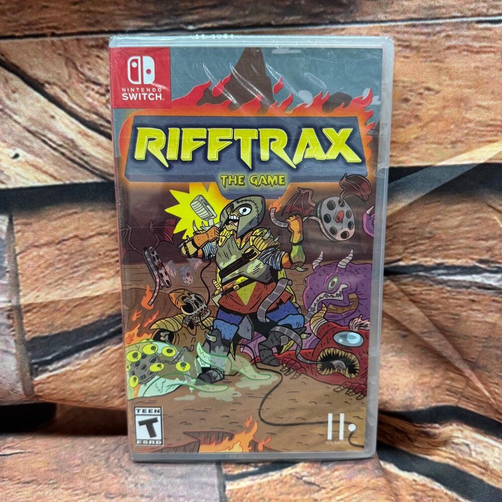 RiffTrax The Game Nintendo Switch Limited Run Games LRG Sealed Party MST3K New